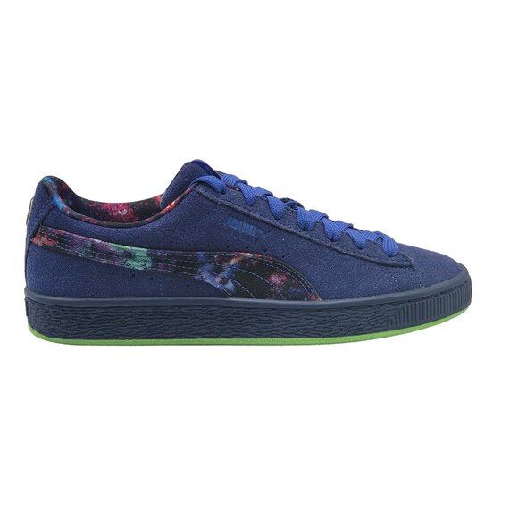 Puma LaMelo Ball Suede Classic 21 Galaxy Blue Basketball Shoes‎ 387786 01 Sz 5.5 - Picture 1 of 8